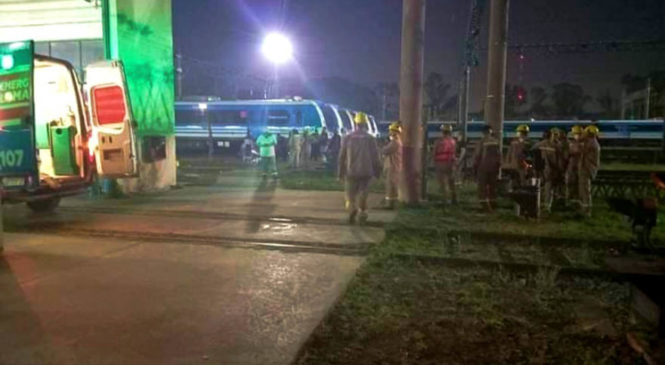 Tren Roca: dos trabajadores ferroviarios electrocutados en los depósitos de lavado de Llavallol