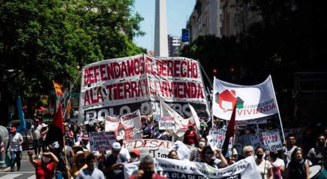 La prórroga de la suspensión de algunos desalojos, y las condiciones para seguir luchando por tierra y vivienda para las y los trabajadores