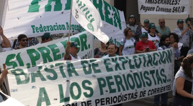 La FATPREN denunció incumplimiento del Convenio en diarios y portales periodísticos