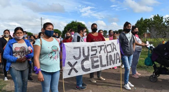 Mayor Buratovich: Reclaman justicia por el femicidio de Celina Yésica Paredes