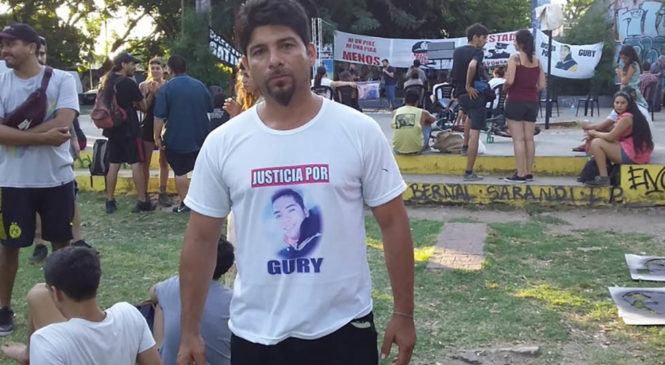 Caso Gury Farfán: “Mi hijo fallece dentro de la comisaría, es un caso similar al de Luciano Arruga”