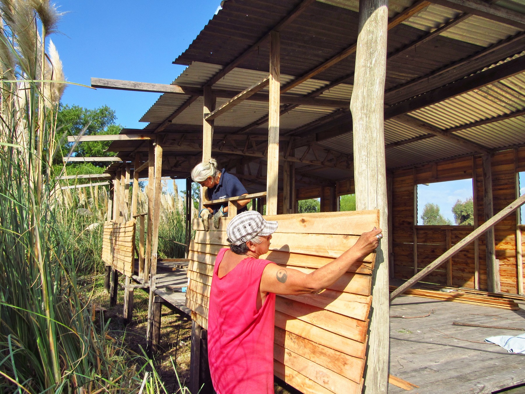 “Trabajo comunitario”: más que una bandera en Punta Querandí