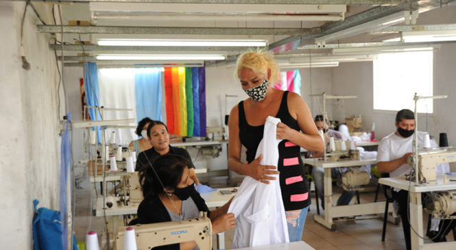 Amor travesti, motor de la cooperativa textil Nadia Echazú