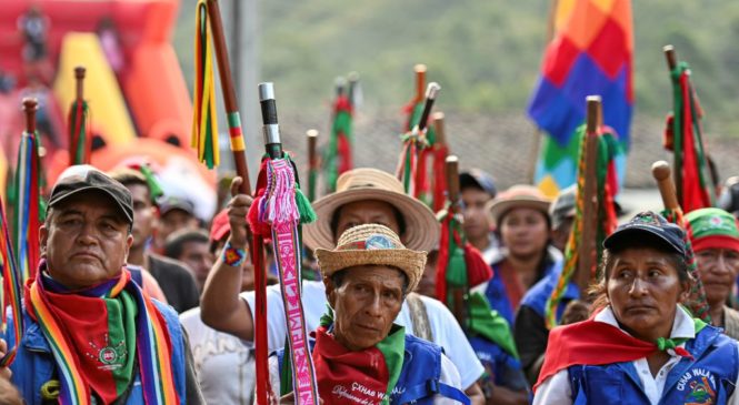 La Guardia Indígena: la estrella del Paro Nacional en Colombia