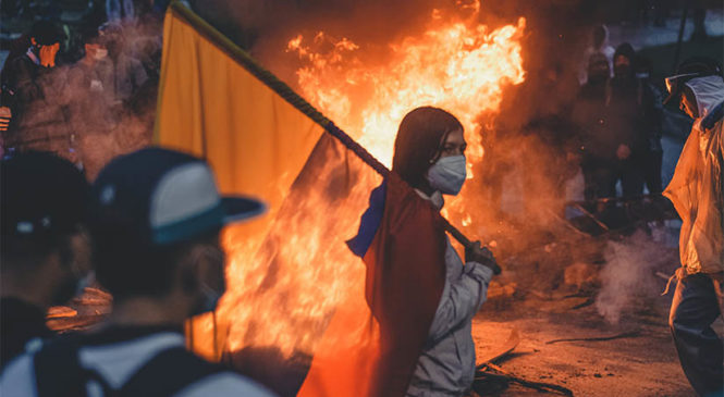 El gran paro nacional en Colombia: Rebelión popular y masacre en el régimen de los uribeños