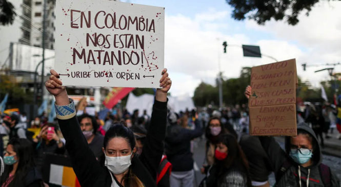 Colombia: cifras de asesinatos y violencia policial