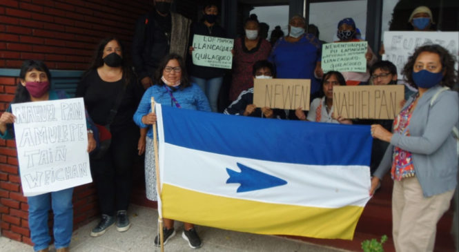 Nahuelpan: ¡Otra vez intentan alambrar una comunidad!
