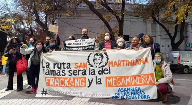 Mendoza: Concentración y nuevas acciones contra la criminalización de la protesta socioambiental