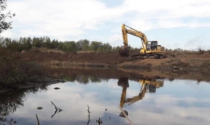 Ambientalistas van a la Justicia para que se frenen las obras en el Río Luján