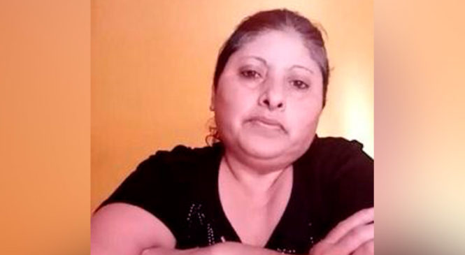 Rosalía Reyes en libertad