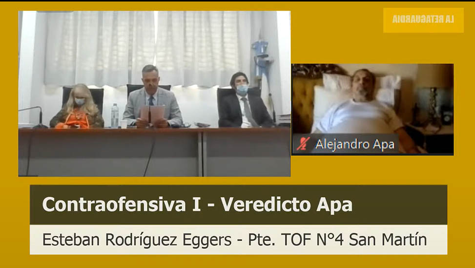 Juicio Contraofensiva: la junta médica constató la simulación y el represor Apa fue condenado a prisión perpetua