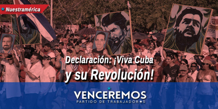 ¡Viva Cuba y su revolución!