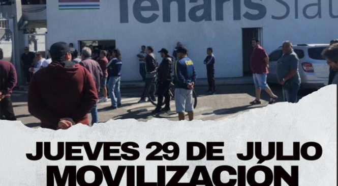 Trabajadores de Tenaris Siat marcharán a Plaza de Mayo en defensa de su salario