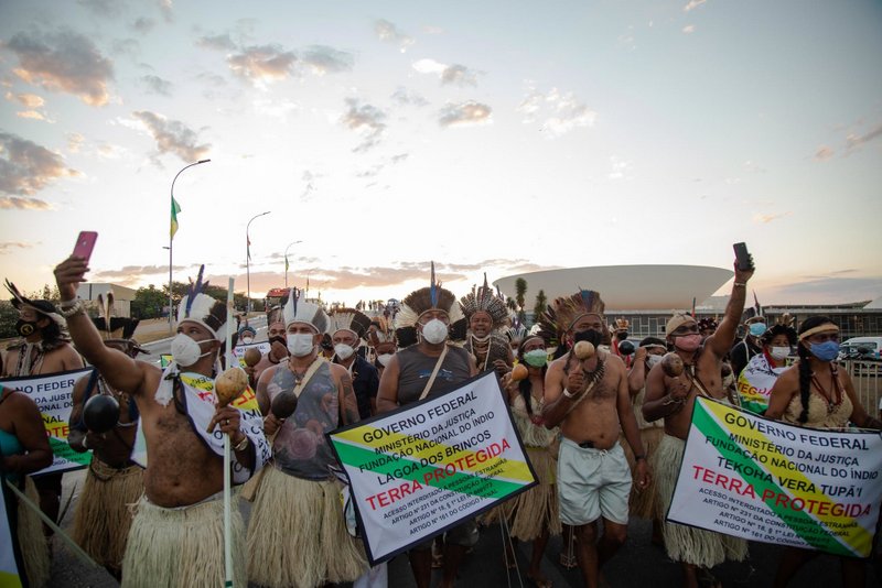 Futuro de los indígenas en Brasil pendiente de fallo constitucional