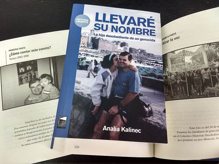 “Llevaré su nombre”, el libro de Analía Kalinec, la hija del genocida Doctor K