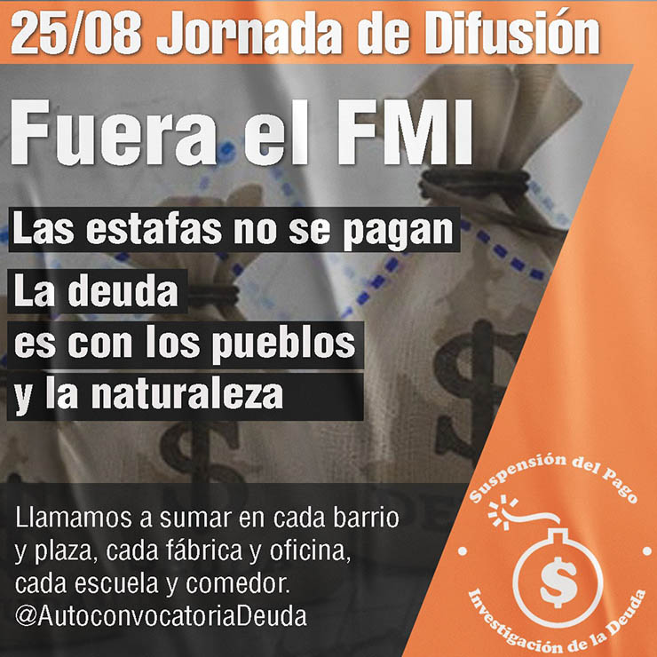 Jornada de Difusión ¡Fuera el FMI!