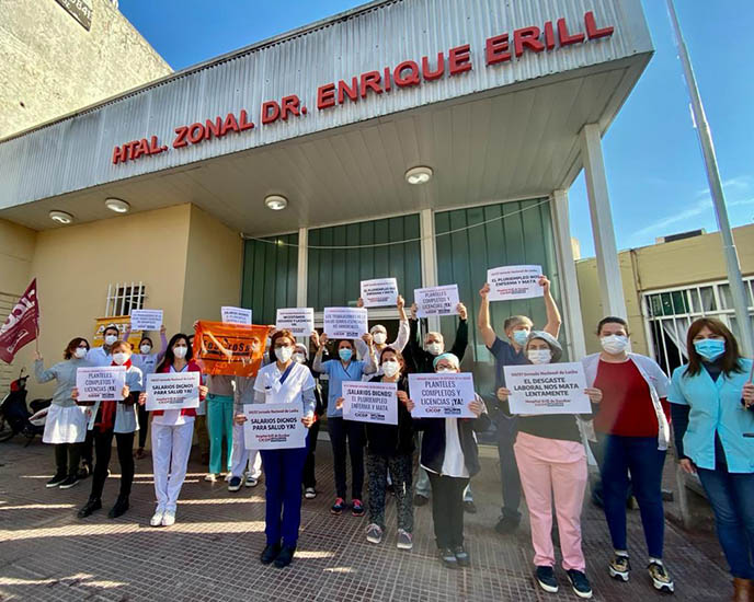 Convocan a jornada nacional de lucha de salud pública para el 12 de agosto