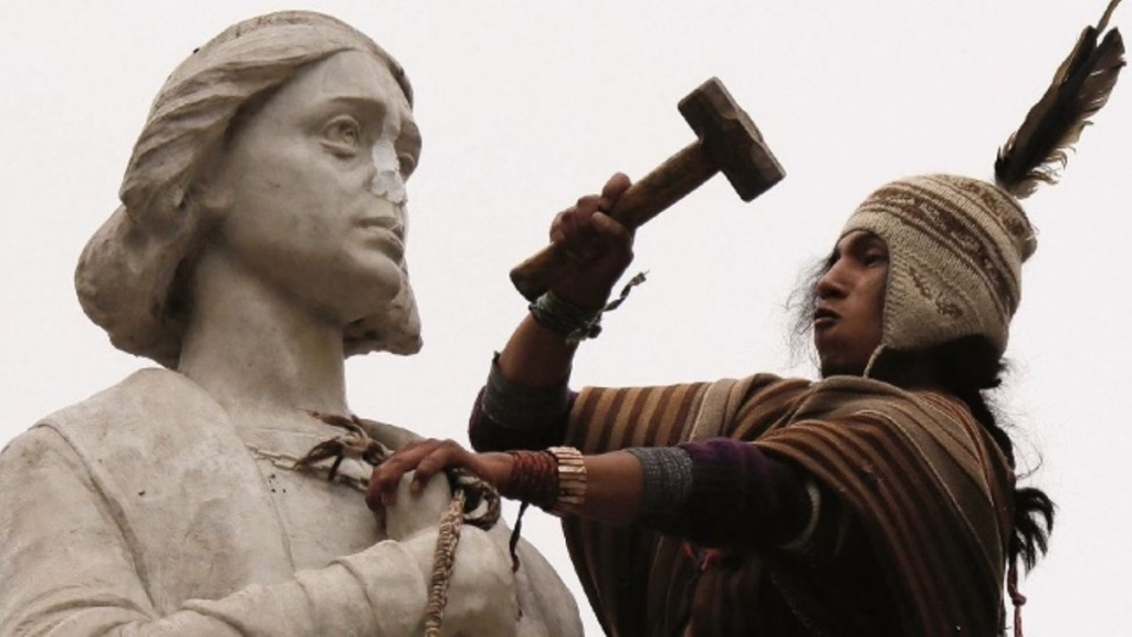 Cristóbal Colón, su nariz y la batalla simbólica que existe en la sociedad boliviana