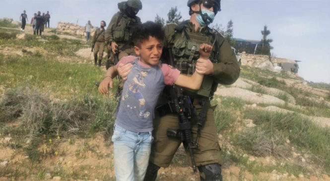 Unos mil jóvenes y niños palestinos arrestados por Israel en 2021