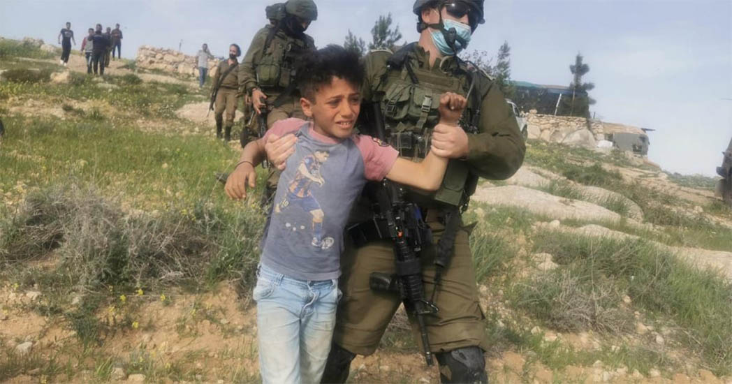 Unos mil jóvenes y niños palestinos arrestados por Israel en 2021