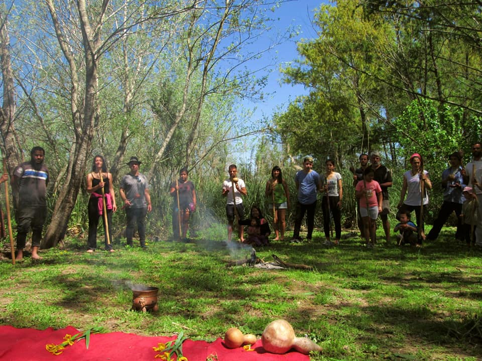 Punta Querandí: Ceremonia y reencuentros en el Ara Pyahu