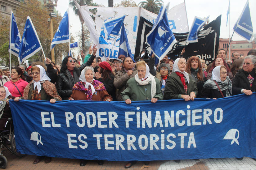 Madres de Plaza de Mayo marcha este 17 de octubre “por el no pago a la deuda”