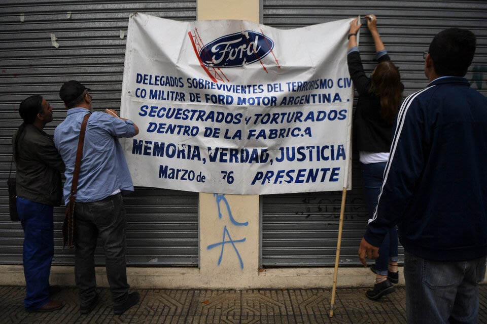 Secuestros y torturas a 24 trabajadores de Ford: confirmaron las condenas contra dos exdirectivos de la empresa