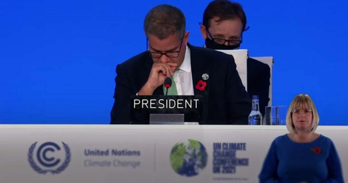 “Que el presidente de la Cumbre del clima haya terminado llorando frente a las cámaras de televisión nos da una idea del nivel de fracaso de esta Cumbre”