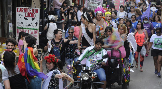 Marcha del Orgullo Villero y Plurinacional en Buenos Aires