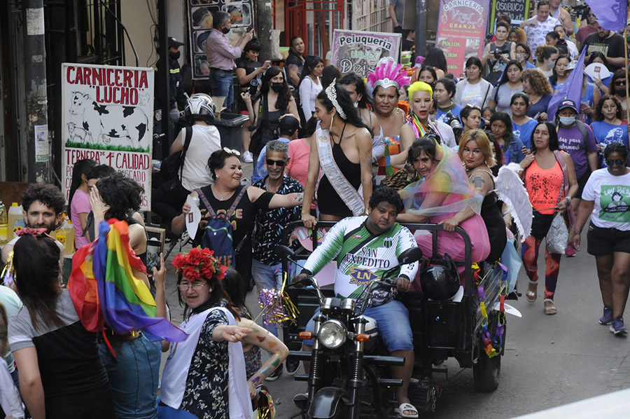 Marcha del Orgullo Villero y Plurinacional en Buenos Aires