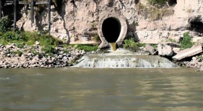 El Paraná contaminado