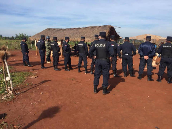 Criminalización de la lucha indígena por la tierra en Paraguay