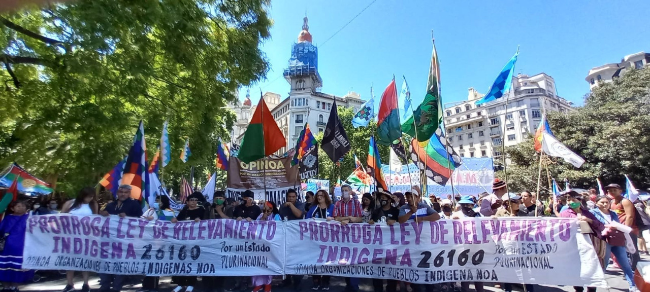 Nestor Jerez del acampe indígena: ¡la lucha continúa, acá y en los territorios!