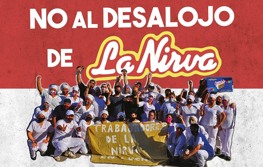 Continúa la campaña contra el desalojo de la Nirva: se viene un festival solidario y una movilización
