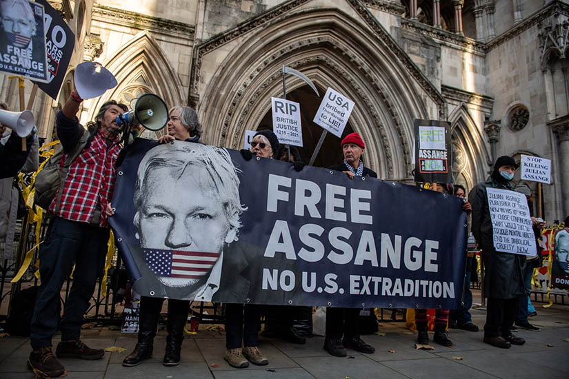 El caso Assange es el más grave ataque en mucho tiempo contra la libertad de la prensa en el mundo occidental