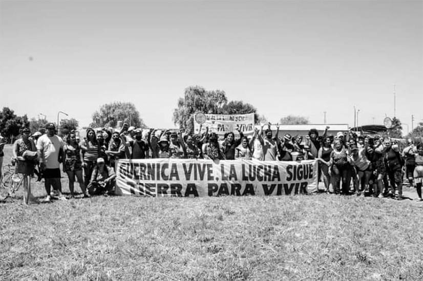 Año Nuevo sin soluciones al reclamo de tierras en Guernica