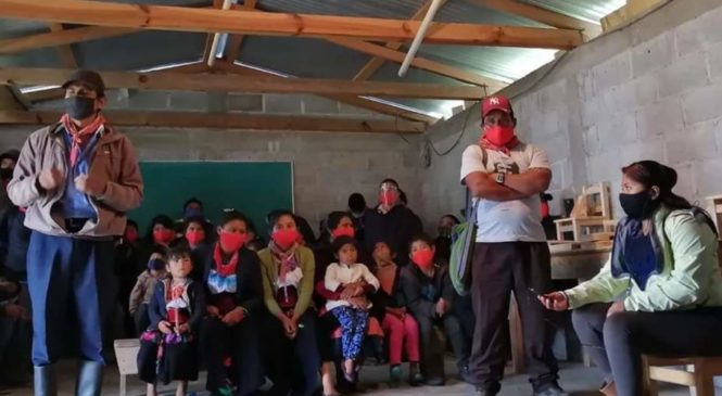 México. ​Chiapas: Familias zapatistas resisten, denuncian y convocan a la solidaridad