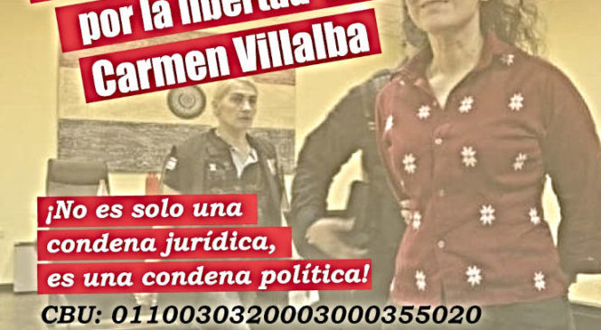 Campaña financiera por la libertad de Carmen Villalba