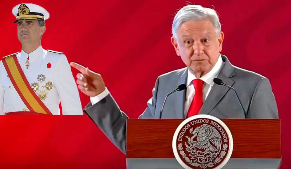 López Obrador: “¡España nos roba!”