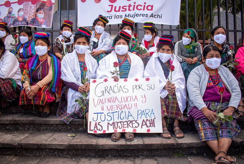 Guatemala: Mujeres achí lograron una condena histórica contra los militares que cometieron abusos sexuales