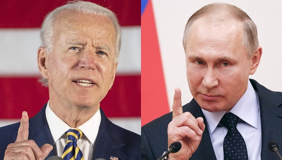 Putin y Biden sostienen llamada telefónica para hablar sobre el “tema Ucrania”