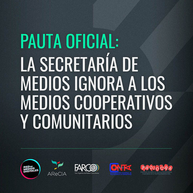 Denuncian discriminación de la Secretaría de Medios contra medios cooperativos y comunitarios
