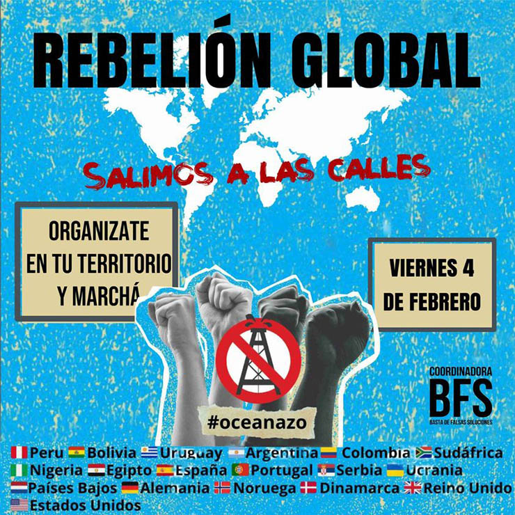 “Rebelión global”: 18 países salen a las calles a visibilizar las problemáticas ambientales más urgentes