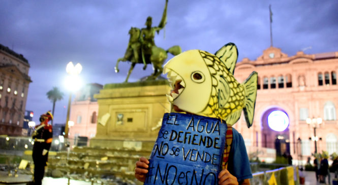 Marcha por el Día del Agua