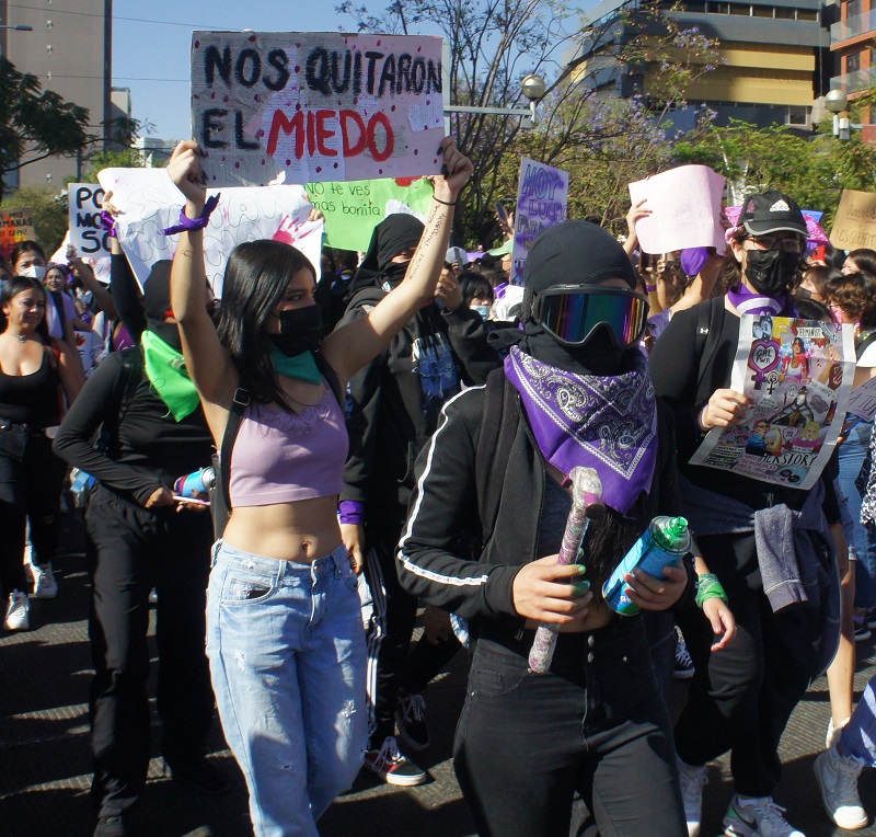 El enemigo público número uno del gobierno mexicano es el movimiento feminista.