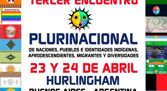 Lanzamiento del Tercer Encuentro Plurinacional de Argentina