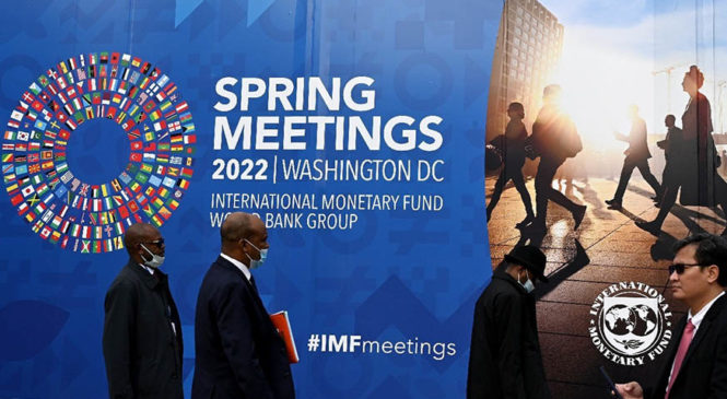 Incertidumbre en la economía mundial en la reunión de primavera del FMI y del Banco Mundial