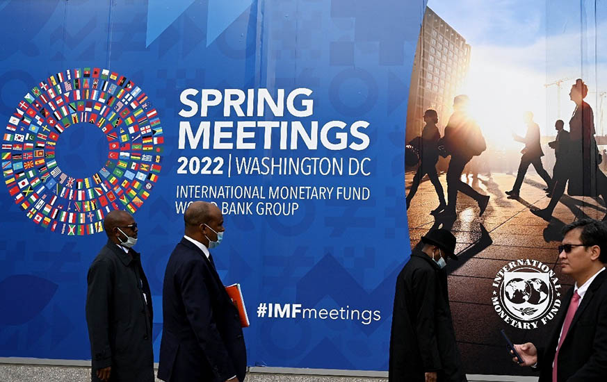 Incertidumbre en la economía mundial en la reunión de primavera del FMI y del Banco Mundial