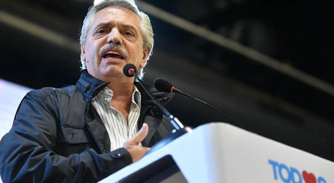 Alberto Fernández llamó a la unidad del FdT para “que no vuelva a gobernar la derecha”