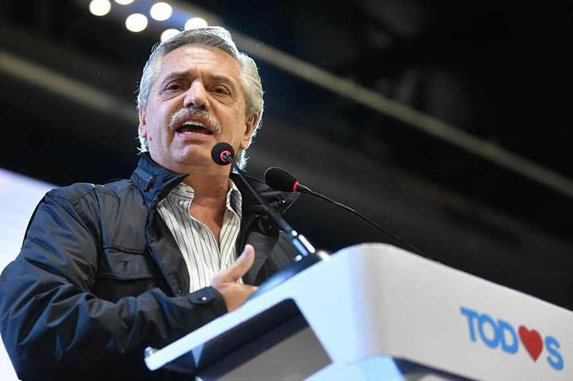 Alberto Fernández llamó a la unidad del FdT para “que no vuelva a gobernar la derecha”
